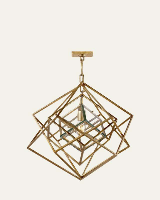 Cubist Small Chandelier By Kelly Wearstler